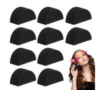 Esponjas de pintura facial | 10 esponjas semicirculares pequeñas de gotas de agua, esponja de pintura de de alta densidad para pintura facial y corporal, esponjas de manualidades para acrílico