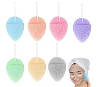Esponjas faciales de exfoliación 2 unidades, esponjas de limpieza reutilizables para todo tipo de piel, con estructura de panal, suaves y ecológicas, para una limpieza profunda&& Exportar en espa