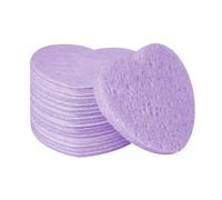 Esponjas faciales, esponja exfoliante facial, 50 esponjas limpiadoras suaves, esponja facial en forma de corazón, esponjas faciales comprimidas en forma de corazón, esponjas de limpieza