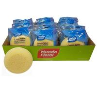 Esponjas hidrófilas extra suaves para bebés. Caja de 12 esponjas. Muy absorbentes y suaves para cuidar la piel de tu bebé