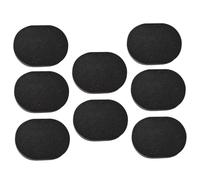 Esponjas Limpiadoras Faciales Negras de Esponja, Paquete de 8 Unidades