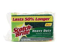 Esponjas para fregar de alta resistencia Scotch-Brite Esponjas para limpiar la cocina y el hogar Esponjas de alta resistencia Seguras para utensi