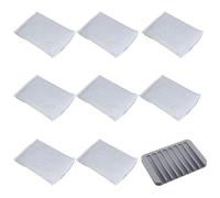 Esponjas Para Platos De 8 Piezas Con Almohadilla De Drenaje De 1 Pieza, Cepillo De Esponja Antiadherente, Paño Para Platos Engrosado, Paño De Limpieza Sin Rayones