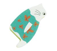 Esponjas reutilizables para lavar el fregadero, estropajo para gatos, esponja de limpieza de cocina | Esponjas multiusos para el hogar para vajilla, ollas y sartenes, limpiador eficaz para fregaderos