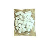 Esponjas suaves para uñas, accesorios portátiles, suministros suaves para uñas, diseños artísticos, blanco/colorido, 50/100 piezas