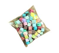 Esponjas suaves para uñas, accesorios portátiles, suministros suaves para uñas, diseños artísticos, blanco/colorido, 50/100 piezas