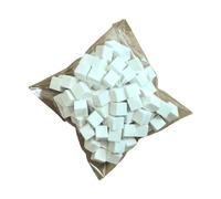 Esponjas suaves para uñas, accesorios portátiles, suministros suaves para uñas, diseños artísticos, blanco/colorido, 50/100 piezas
