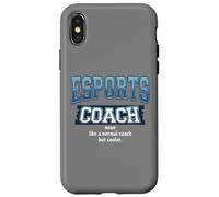 Esports Coach Definición Divertido Jugador Humor Videojuegos Carcasa para iPhone X/XS