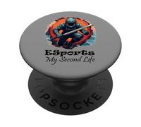 Esports Mi Segunda Vida para competidores de Juegos PopSockets PopGrip Adhesivo