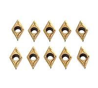 EsportsMJJ 10Pcs Dcmt070204 Ybc251 Inserto De Carburo para Sdncn1010H07 / Sdncn1212H07 Titular De La Herramienta De Torneado
