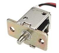 EsportsMJJ 12V Dc 0.5 A Mini Cerrojo Eléctrico Lock Push Pull Cilindro Cilíndrico Lock 5Mm Stroke