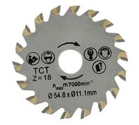 EsportsMJJ 18 Dientes Diámetro 54.8 Mm Circular TCT VIO Blade Concreto Cemento Madera Hoja De Sierra