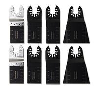 EsportsMJJ 8Pcs Cuchillas Multiherramienta Conjunto Oscilante Hoja De Sierra Multiherramienta para Dewalt Stanley Worx F30 Erbauer