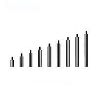 EsportsMJJ M 2.5 Indicador De Dial Digital Extensión Vástago Varilla Conjunto 10 15 20 25 30 35 40 45 50Mm - 40Mm