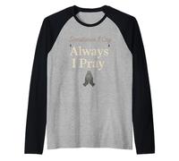 Esposa Cristiana Ansiedad Fe Salud Mental Gracia Jesús Camiseta Manga Raglan