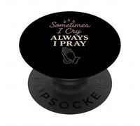 Esposa Cristiana Ansiedad Fe Salud Mental Gracia Jesús PopSockets PopGrip Adhesivo