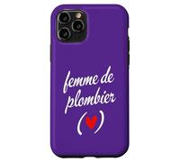 Esposa de Fontanero Regalo Novio Marido Novia Novia Carcasa para iPhone 11 Pro