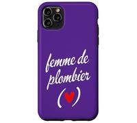 Esposa de Fontanero Regalo Novio Marido Novia Novia Carcasa para iPhone 11 Pro MAX