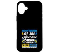 Esposa de un Impresionante síndrome de Down Síndrome de Down superhéroe Carcasa para iPhone 16 Plus