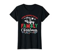 Esposa Familia Navidad 2025 Haciendo Recuerdos en la Fiesta de Navidad Camiseta