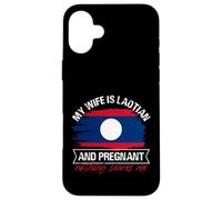 Esposa Laosiana Embarazada Humor Diseño Carcasa para iPhone 16 Plus
