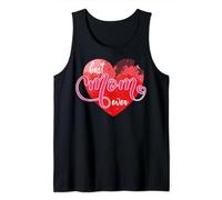 Esposa, mamá, mujeres y corazón con la mejor mamá de todos los tiempos Camiseta sin Mangas