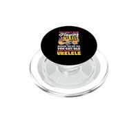 Esposa Mamá Ukelele Leyenda Día de la Madre Divertido Músico PopSockets PopGrip para MagSafe