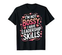Esposa Marido No soy mandona Tengo habilidades de liderazgo Camiseta