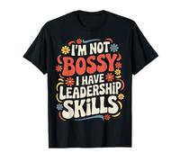 Esposa Marido No soy mandona Tengo habilidades de liderazgo Camiseta