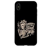 Esposa salvaje Esqueleto Mejor esposa de todos los tiempos La mejor esposa del mundo Carcasa para iPhone XS Max