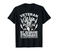 Esposa veterana Mi Esposo arriesgó su Vida para Salvar a extraños Camiseta
