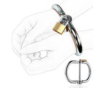 Esposas BDSM de metal con cerradura y llaves - resistentes y ajustadas para juegos de dominación y sumisión - ideales para parejas, cama o entrenamiento sensual