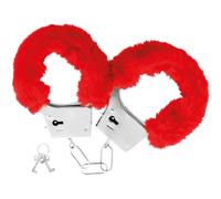 Esposas bdsm de piel roja, Poids 0.080 Kg