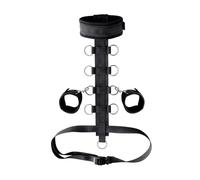 Esposas Bdsm Para La Espalda,Esposas De Mano Con Anillos Dobles,Correa De Vendaje Para Esclavo,Cuerda De Nailon Para El Cuello,Ataduras Sm Para Adultos,Suministros Sexuales,Cinturón Ajustable,Color