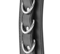 Esposas bdsm tobilleras en negro, Poids 0.225 Kg