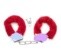 Esposas Cama Sexual Juego Para Adultos Juguetes Sexuales Bdsm Bondage Esposas De Peluche De Metal Ajustables Esposas De Tobillo Esposas Para Parejas Esclavo Juegos De Rol Productos Fetiche Adulto Roj