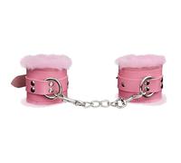 Esposas De Bondage,Esposas De Muñeca Suaves Y Peludas,Ataduras De Bondage,Juguetes Sm,Esposas Sexuales Resistentes Y Peludas De Color Rosa Para Juegos De Adultos,Color Rosa,Talla Única