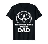 Esposas de corazón de My Favorite Inmate Calls Me Dad Camiseta