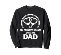Esposas de corazón de My Favorite Inmate Calls Me Dad Sudadera