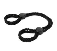 Esposas De Cuerda De Algodón Para Adultos,Grilletes De Tobillo,Multifuncionales,Autoajustables,Ataduras Sexuales Para Tobillos,Muñecas,Esposas,Muslos,Brazos Y Piernas,Color Negro,Talla Única