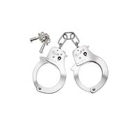 Esposas marca S Pleasures Metallics Cuffs son unas esposas metálicas para bloquear las muí±ecas durante los divertidos juegos de bondage en compaña