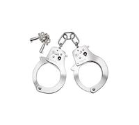 Esposas marca S Pleasures Metallics Cuffs son unas esposas metálicas para bloquear las muí±ecas durante los divertidos juegos de bondage en compaña