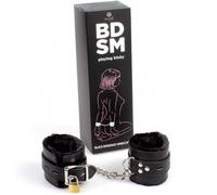 SECRETPLAY Esposas Negras - Accesorio Elegante Con Acolchado Para Comodidad Durante Tus Aventuras