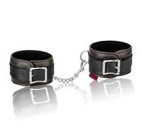 Esposas tobilleras de cuero marrón Faubourg - MEO Bondage Alemania