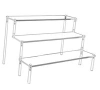 Espositore per Profumi, Espositore Acrilico Trasparente, Supporto per Postre, Vetrina Trasparente, Acrilico Display Stand, Per Spettacolo Figura Pop, Smalto Unghie, Cupcake, Rossetto (20*8)