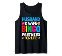 Esposo Esposa Bingo Partners For Life Camiseta sin Mangas