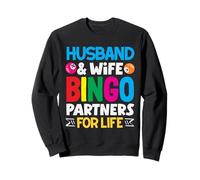 Esposo Esposa Bingo Partners For Life Sudadera