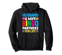 Esposo Esposa Bingo Partners For Life Sudadera con Capucha