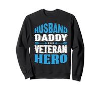 Esposo Papi Veterano Héroe Veterano Veterano Memorial Day Veteranos Sudadera