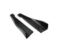 EsprAL 2PCS Coche ABS Esquina de alerón Trasero Trasera Labios, para Audi A7 S7 RS7 4G8 2013 2014 2015 2016 2017 Parachoques Trasero Difusor Alerón Lateral Protección Accesorio,A/Black-48CM